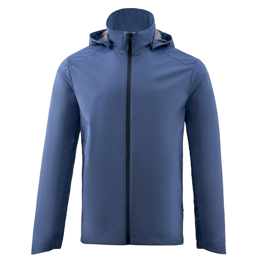 巴特侬butnon 2022秋冬新款男士新款外套户外透气梭织M2633 金属蓝 卡其