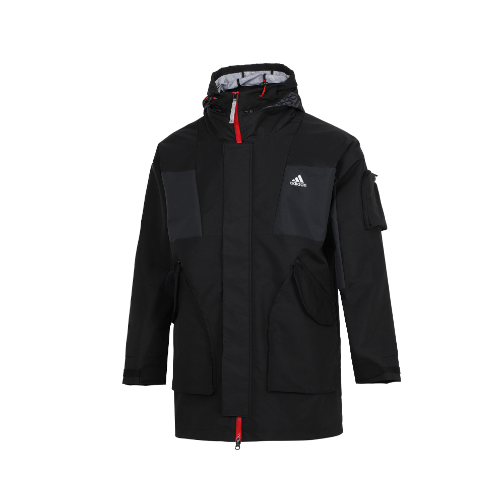 Adidas阿迪达斯棉服男装新款外套新年款防风运动服夹克HC0275