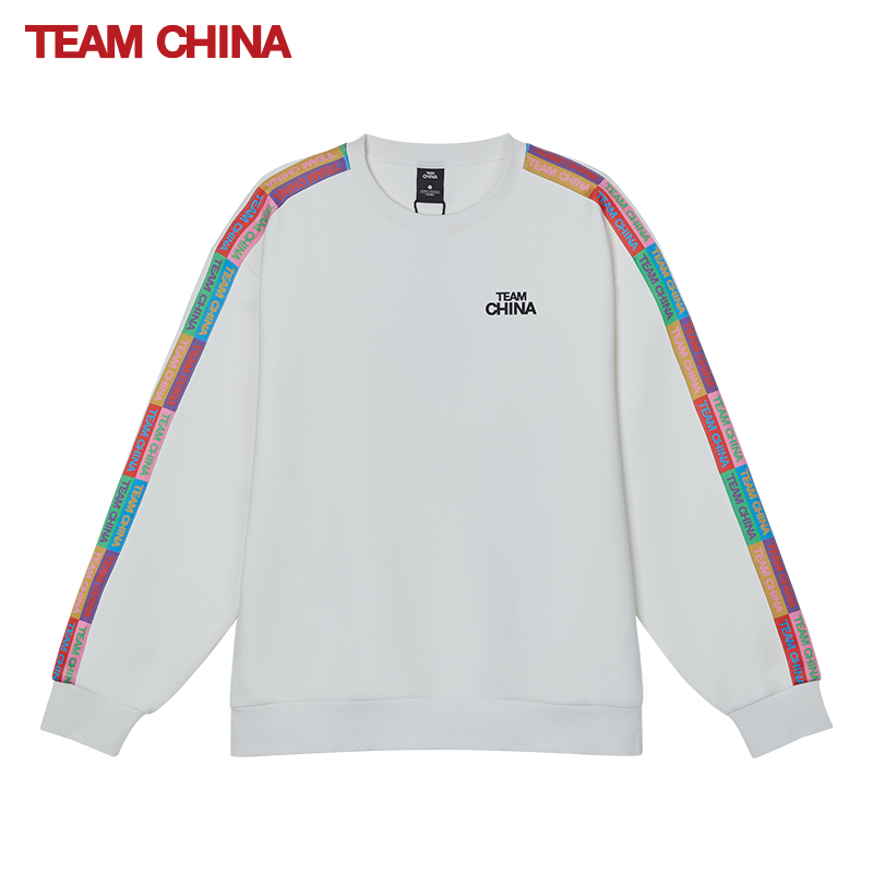TEAM CHINA2022年秋冬新款男女运动休闲圆领套头卫衣TCMBB6ST597