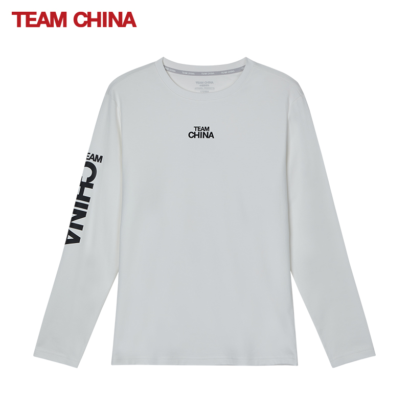 TEAM CHINA2022年秋冬男女运动健身休闲打底长袖T恤TCMBB6TE593