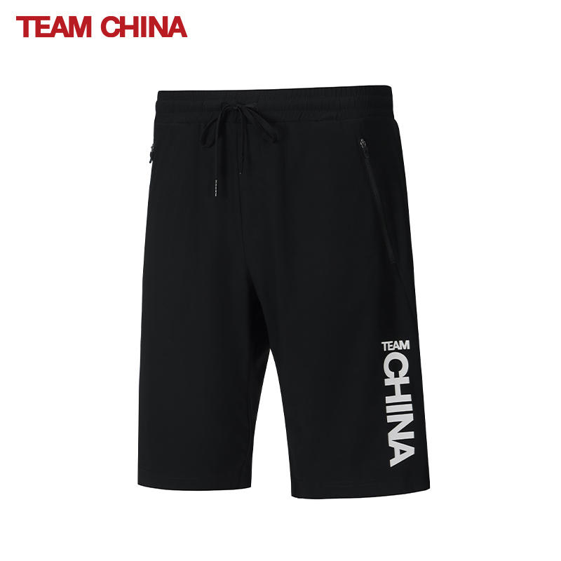 TEAM CHINA夏季2022年新款男款专业跑步运动健身短裤TCMBB4HP158