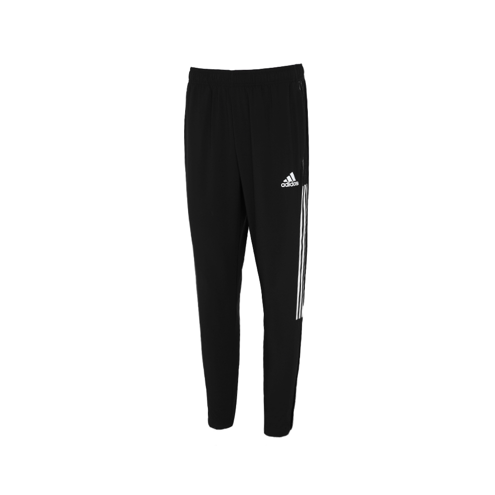 Adidas阿迪达斯运动裤男足球训练长裤三条纹休闲裤GM7356