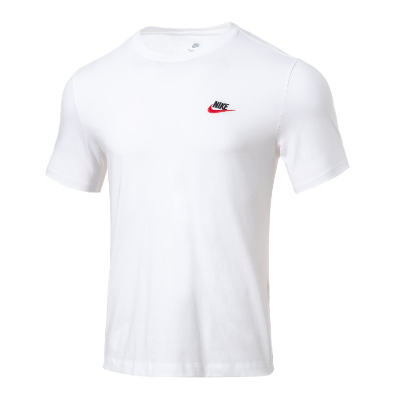 耐克短袖运动半袖舒适休闲透气棉质圆领透气T恤 AR4999-100