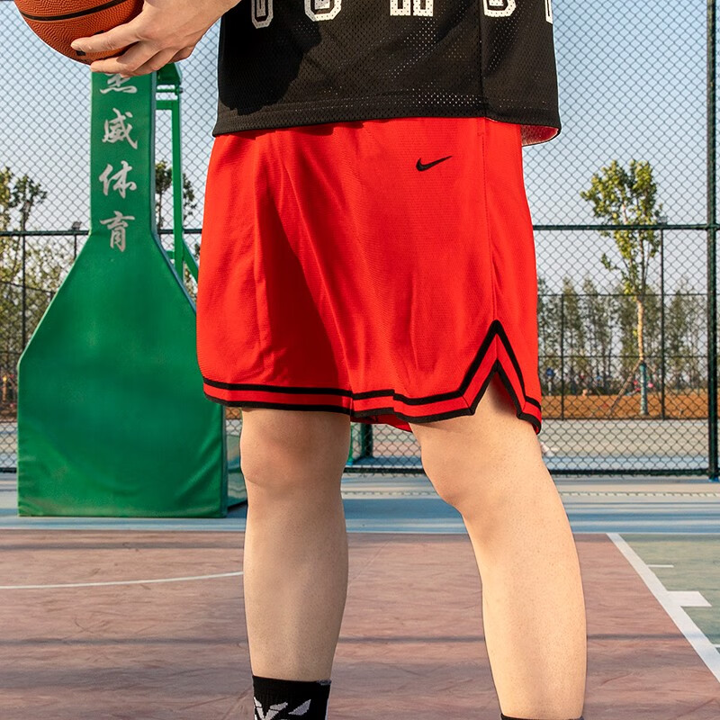 耐克 短裤男装 运动裤篮球健身训练裤时尚透气宽松休闲裤舒适五分裤 DH7161-657