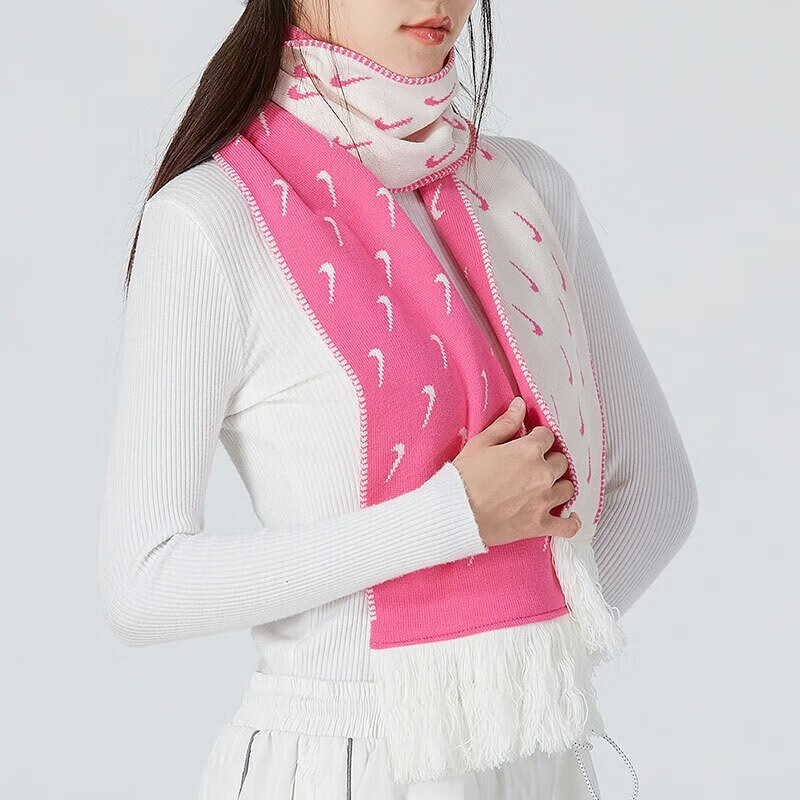 耐克围巾男女同款冬季款保暖装备双面可用柔软舒适潮流时尚围脖 DX7879-110