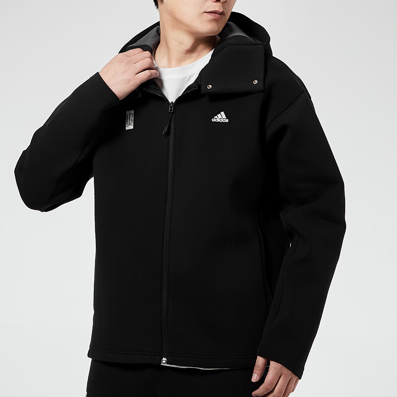 阿迪达斯  外套男 工装运动服黑色风衣休闲夹克潮GU1749 GU1749