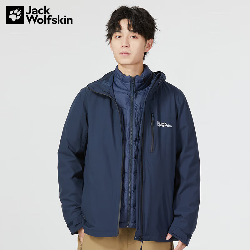 Jack Wolfskin 男 羽绒三合一 5122251-1010