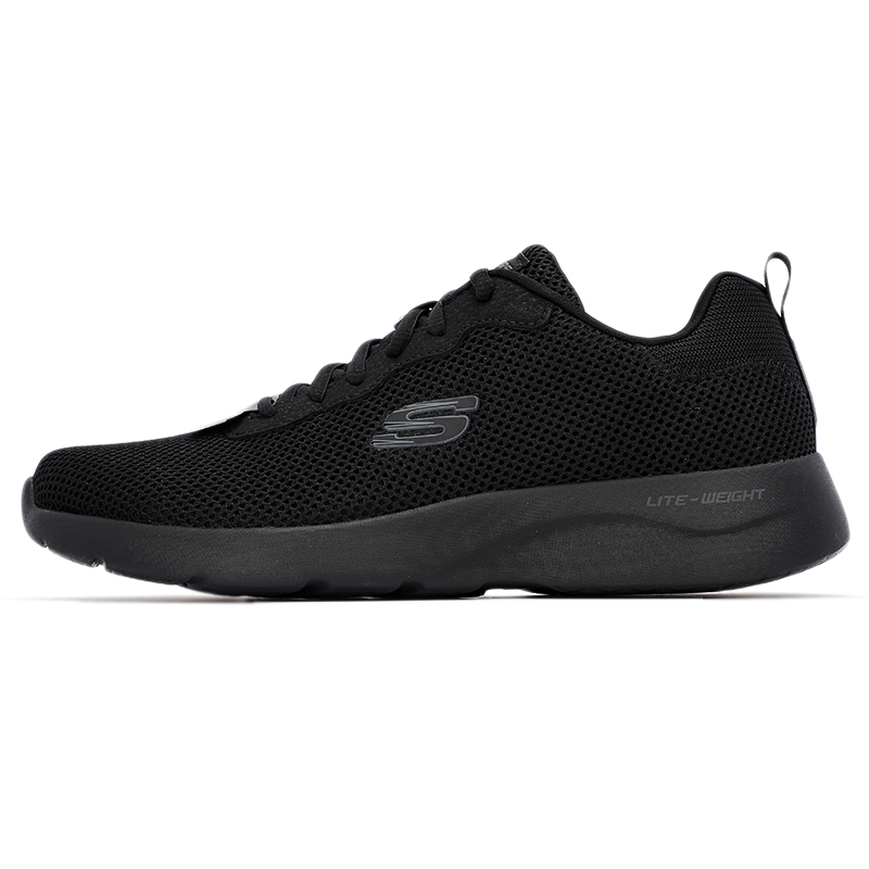 斯凯奇Skechers男鞋 2024冬季新款运动鞋网面健步鞋缓震透气休闲跑步鞋 58362-BBK