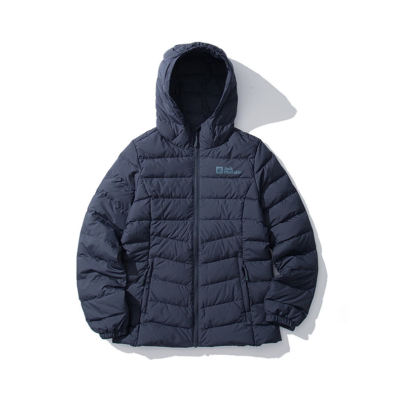 狼爪（Jack Wolfskin）2024秋冬女HAGURO防风防泼水羽绒服 A62341-1388
