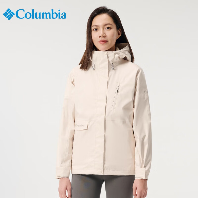 Columbia哥伦比亚三合一女24秋冬650蓬羽绒内胆热能防水冲锋衣外套XR4256 191