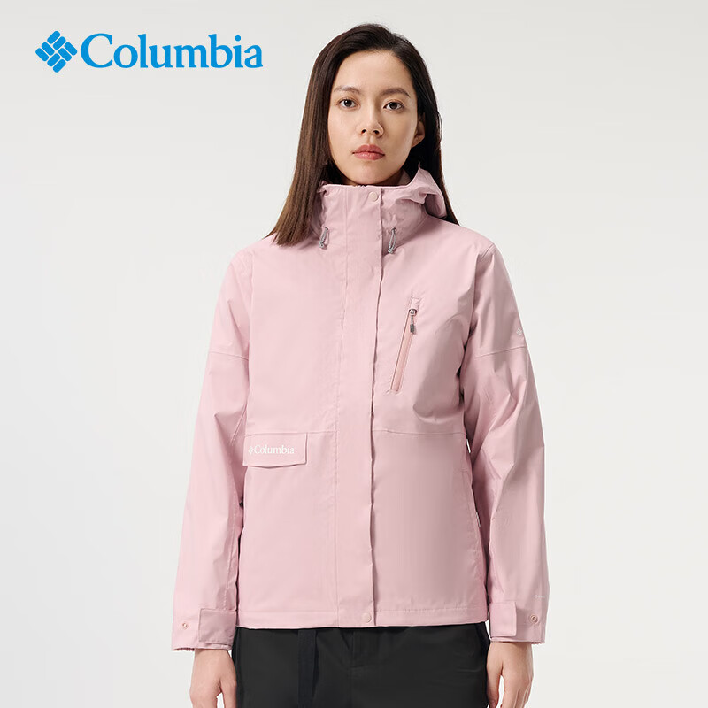 Columbia哥伦比亚三合一女24秋冬650蓬羽绒内胆热能防水冲锋衣外套XR4256 618