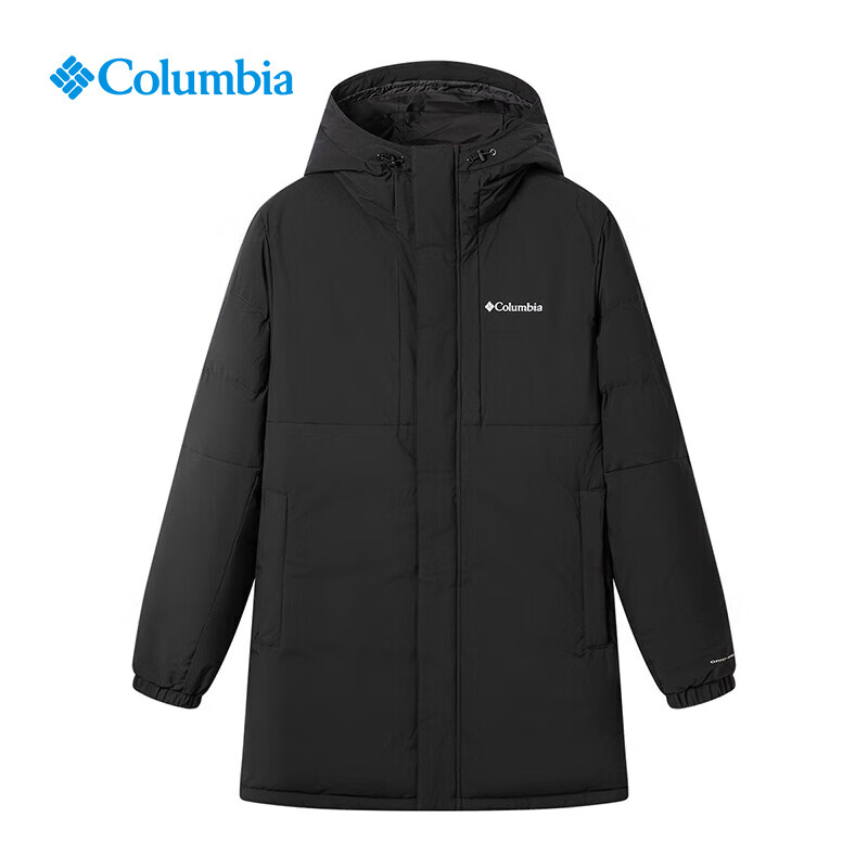 Columbia24秋冬哥伦比亚新品男款户外金点保暖防泼水鸭绒羽绒服外套WE7624 010