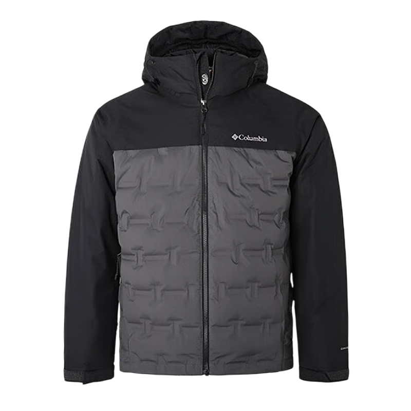Columbia2024秋冬新品羽绒服男户外金点热能保暖防水热压650蓬外套WE7857 023