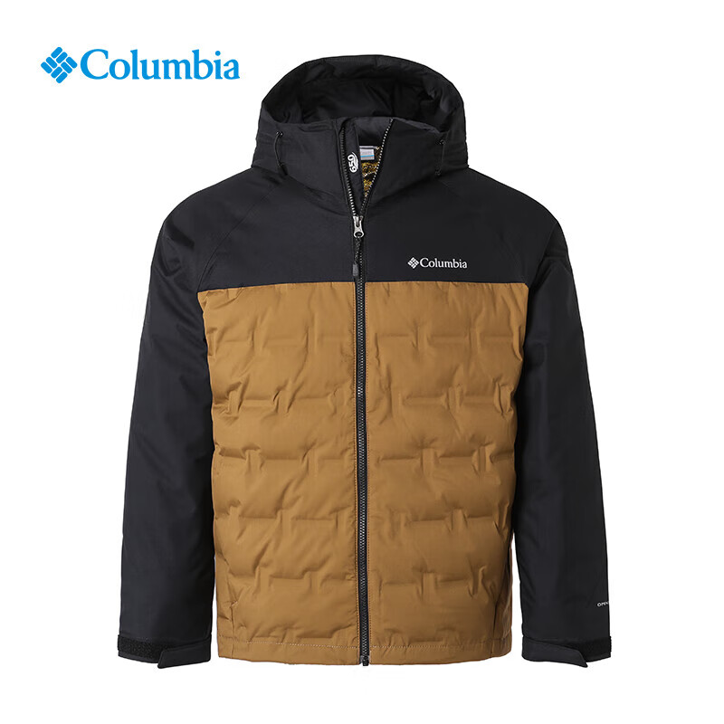 Columbia2024秋冬新品羽绒服男户外金点热能保暖防水热压650蓬外套WE7857 257