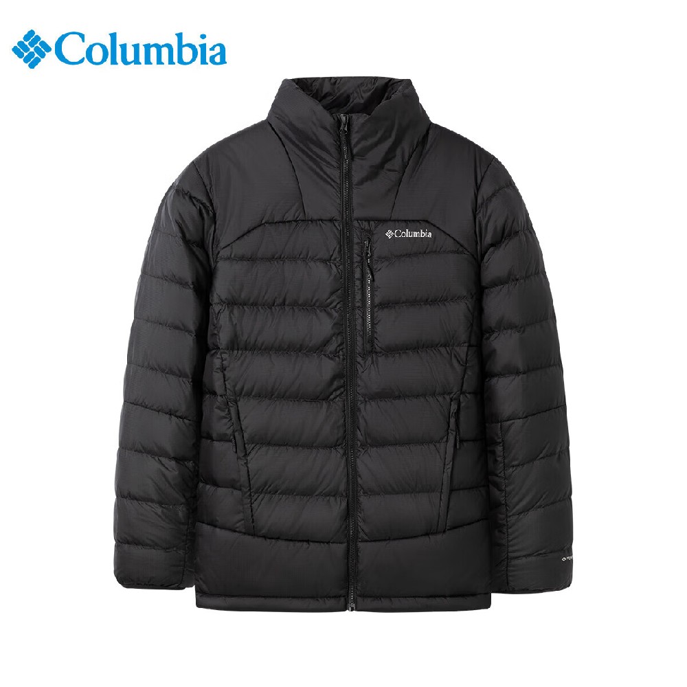 Columbia哥伦比亚羽绒服男24防风热能保暖防泼水防寒外套 WE6745 010