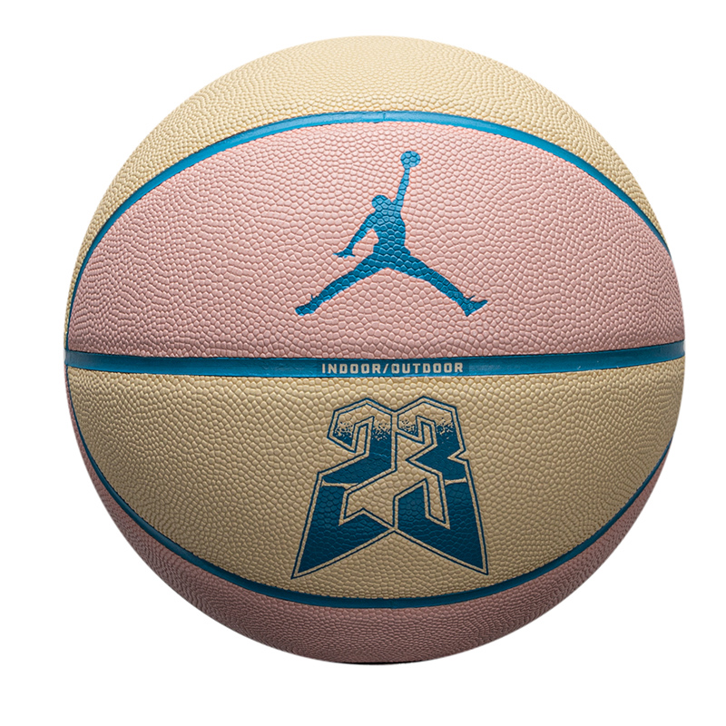 Nike耐克篮球JORDAN新款马卡龙撞色款七号球篮球FB2307-122