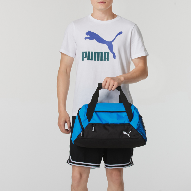 Puma彪马行李包新款大容量男运动包撞色拎包休闲包090232-02