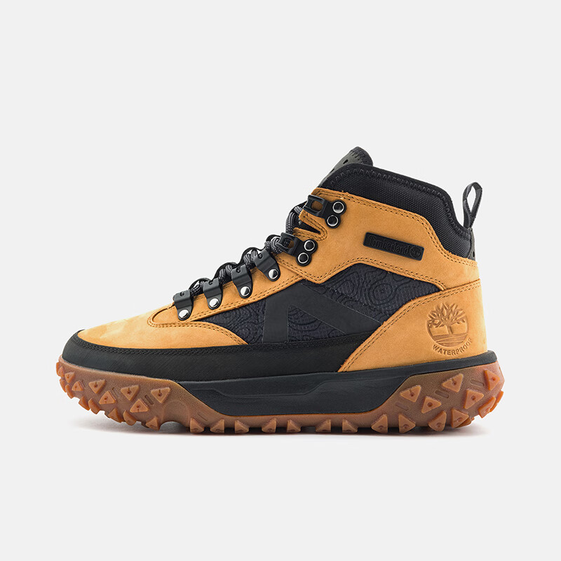 添柏岚（Timberland）男鞋登山鞋Motion6徒步高帮户外防水A67JC231 小麦色