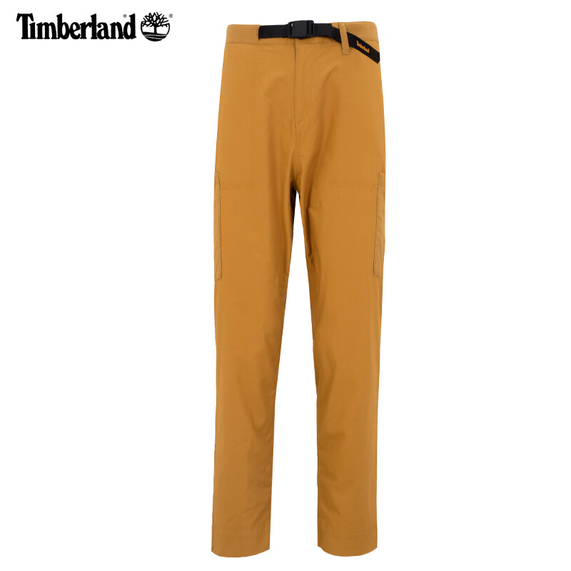 Timberland添柏岚长裤男裤春季户外日常徒步旅行透气宽松工装裤A2EW7 A2EW7P47/小麦色