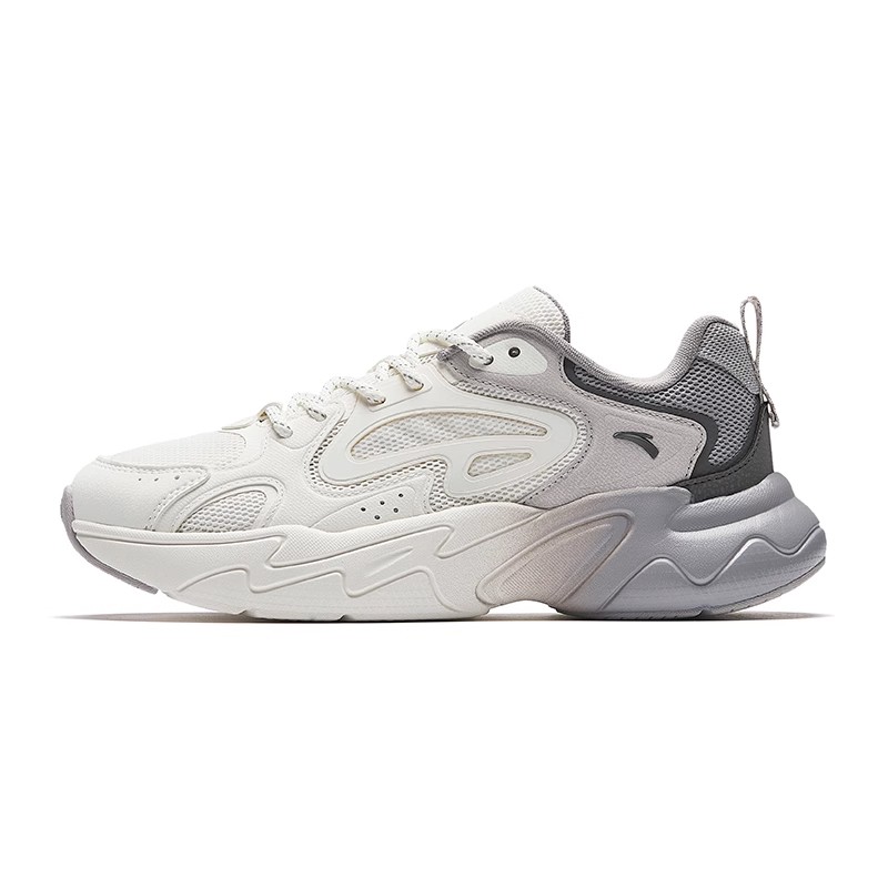 安踏脉冲 丨网面透气休闲鞋男女同款夏季时尚情侣款潮流运动鞋子122528856-3