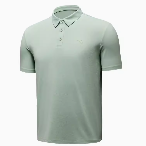 安踏冰山POLO | 短袖女夏季凉感透气T恤通勤短衬衫462520204-3