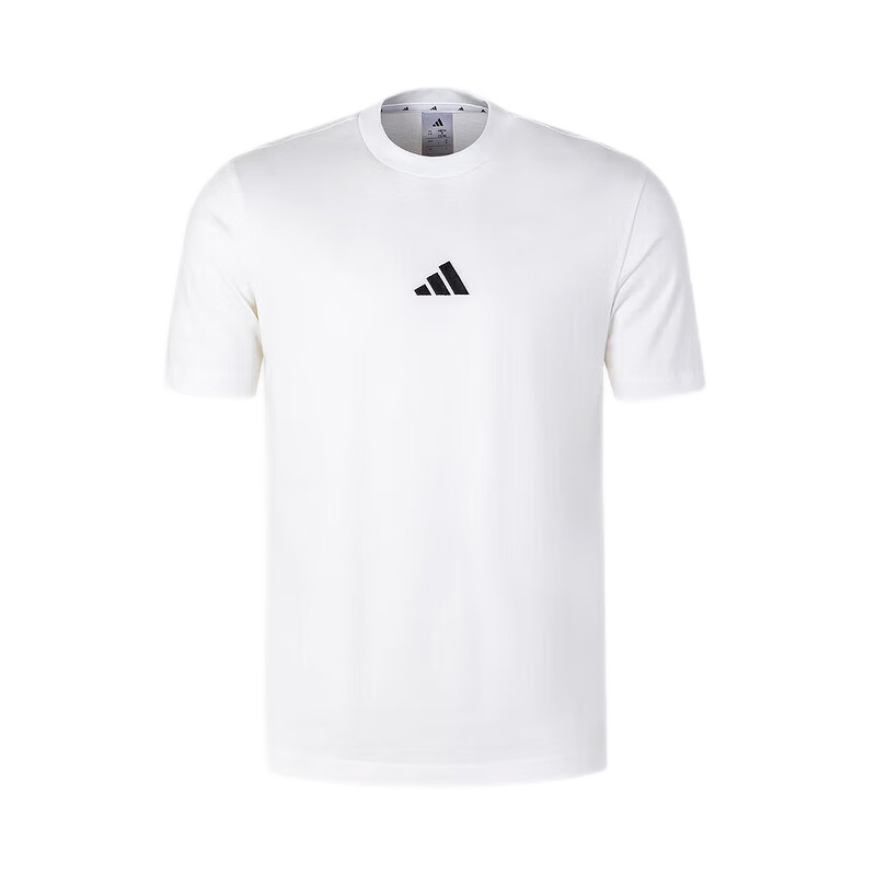 adidas阿迪达斯春新款男子运动休闲短袖T恤跑步服JY8561