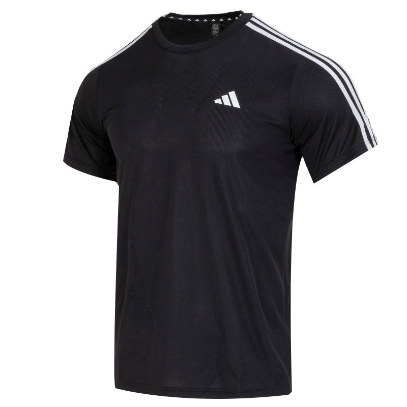 Adidas/阿迪达斯男子训练运动透气圆领时尚短袖T恤IB8150