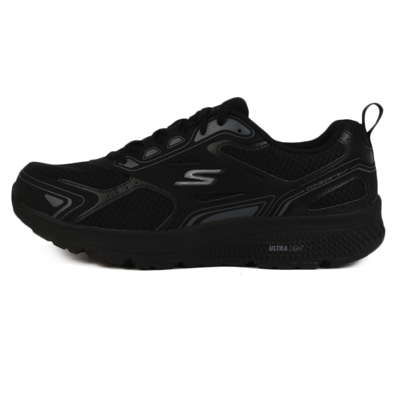 斯凯奇休闲鞋男士款户外透气运动鞋健身训练健步鞋220034-BKCC