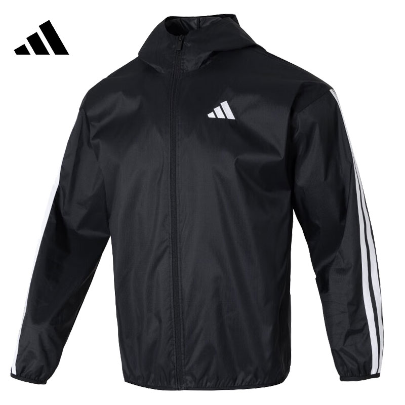 adidas阿迪达斯男子M 3S WB Ripstop运动健身夹克外套IM7848