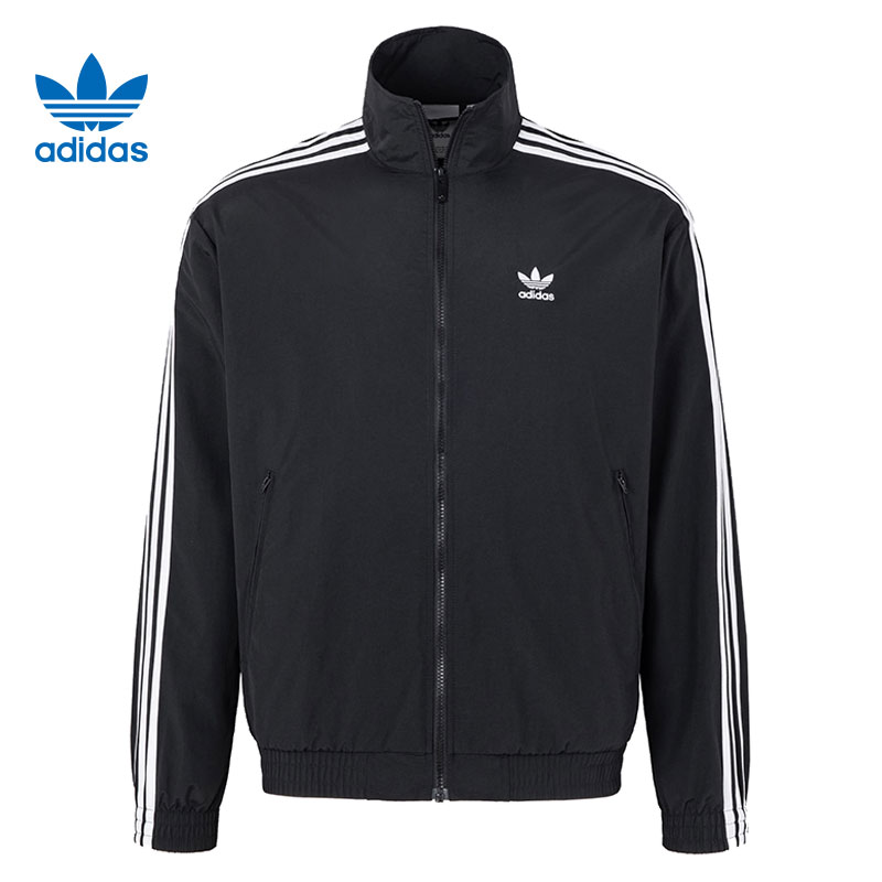 adidas阿迪达斯男子M 3S WB Ripstop运动健身夹克外套IM7848
